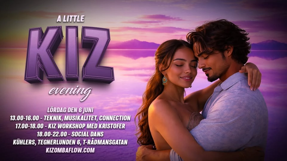 Workshops + Kiz Evening 6 Juni
