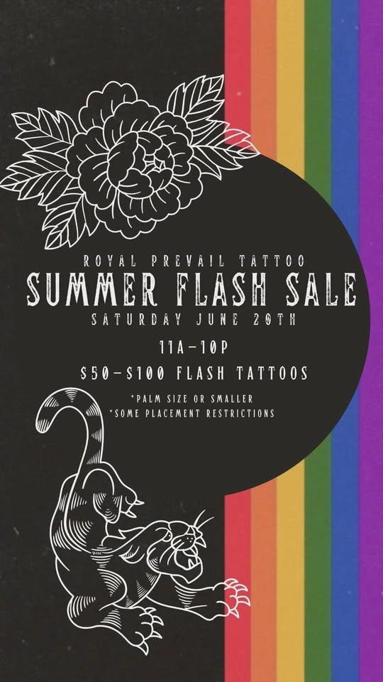 Summer Tattoo Flash Sale