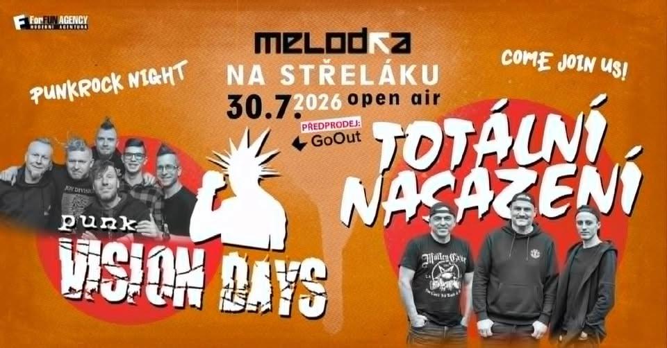 Totáči a Vision Days na Melodce - OPEN AIR!