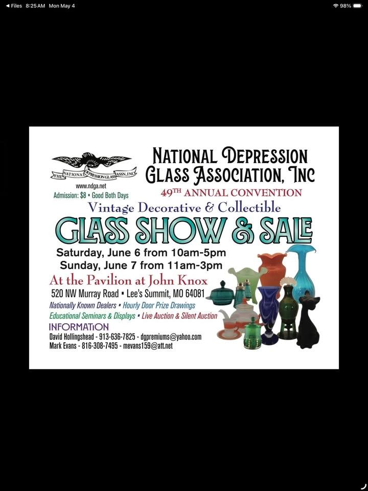 NDGA Glass Show and Sale