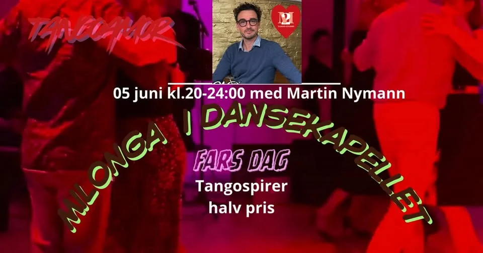 Milonga Fars dag med TDJ Martin Nymann