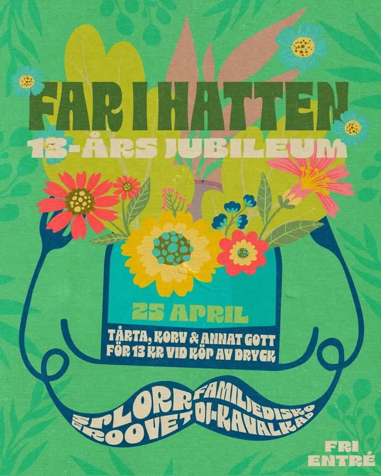 Far i Hattens 13-års kalas!