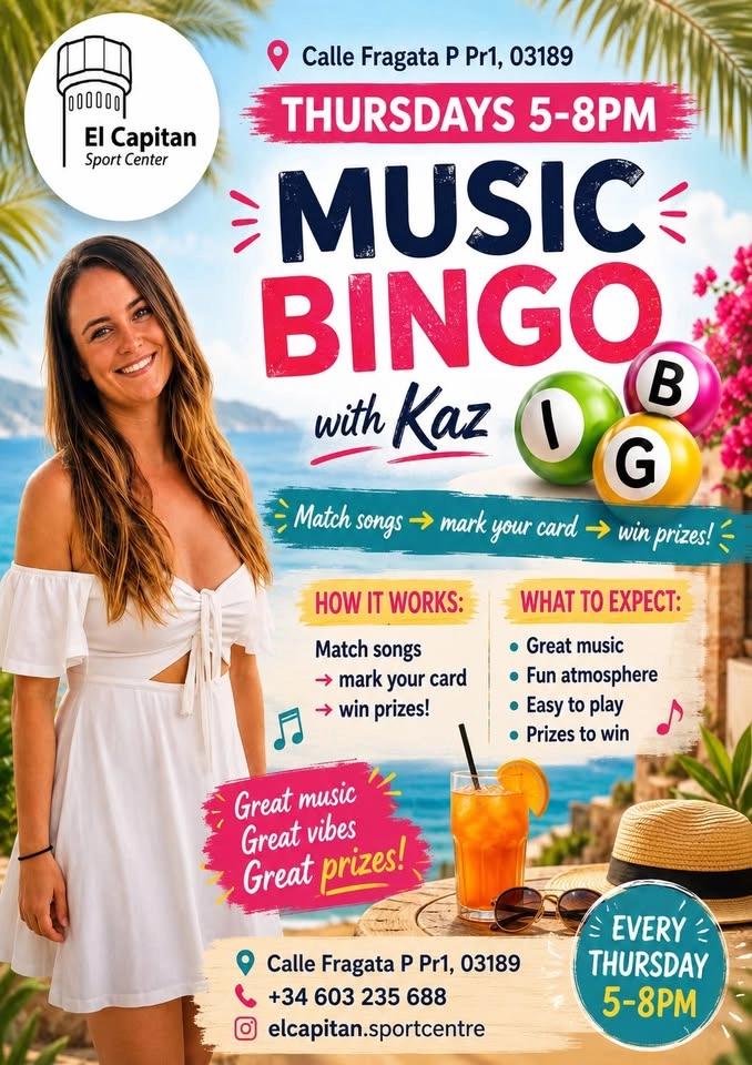 Music bingo!