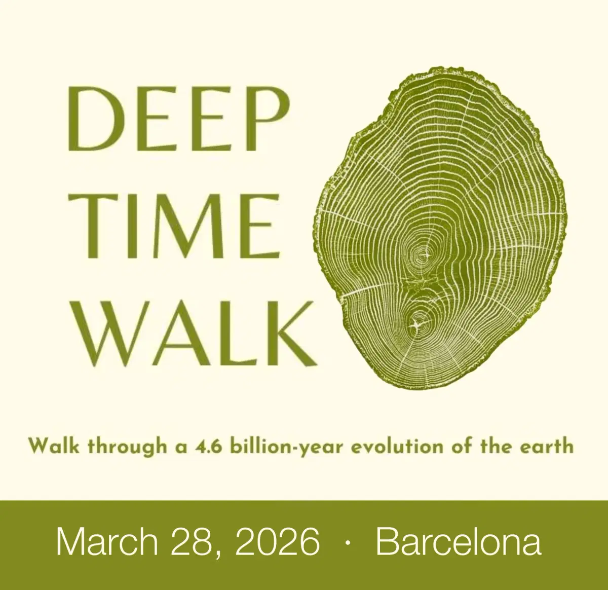 Deep Time Walk Barcelona