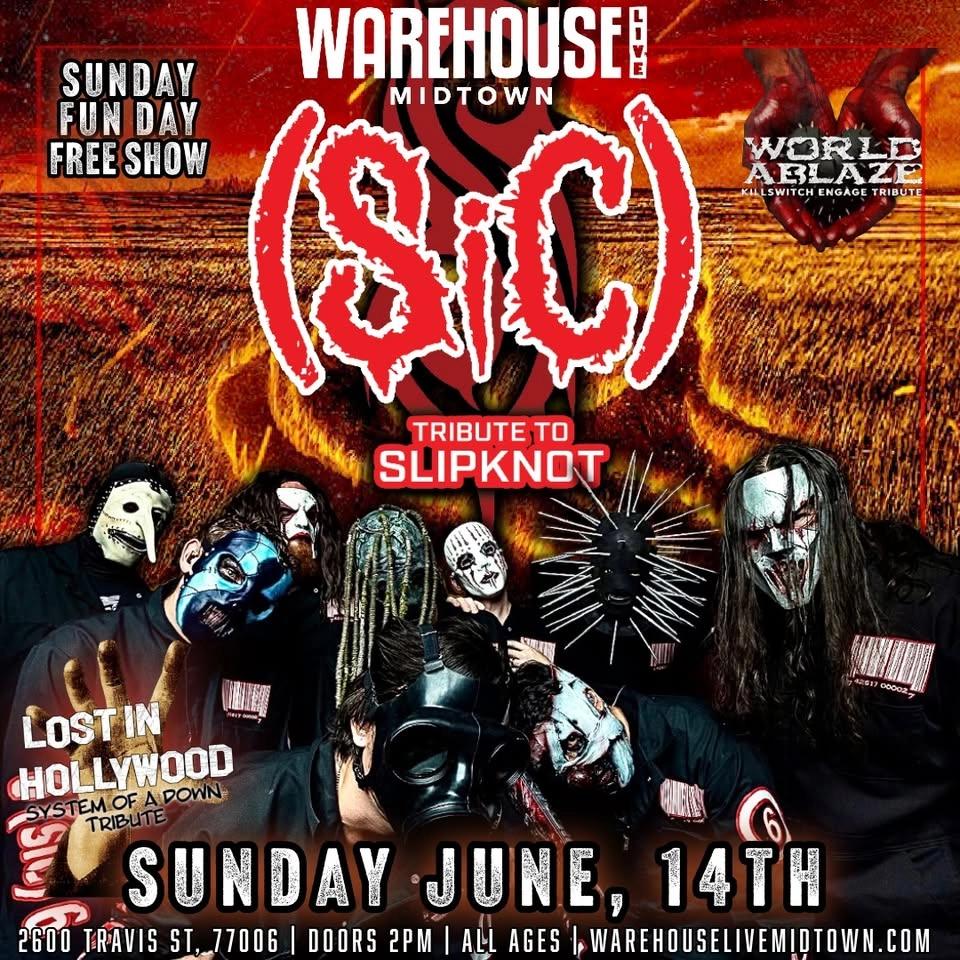 (SiC) at Warehouse Live Midtown Sunday June 14, 2026