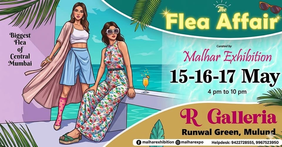 Trend Setting Flea Affair, by Malhar Exhibition