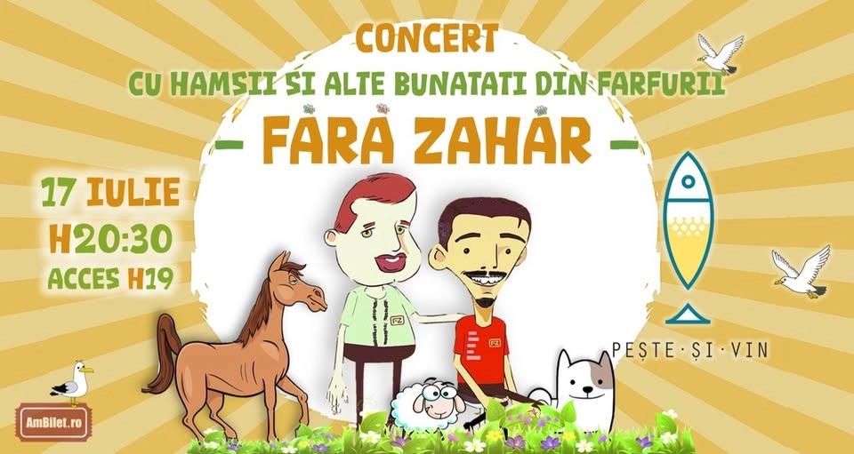 🎙️FĂRĂ ZAHĂR – concert de vară @PEŞTE ŞI VIN Brăila
