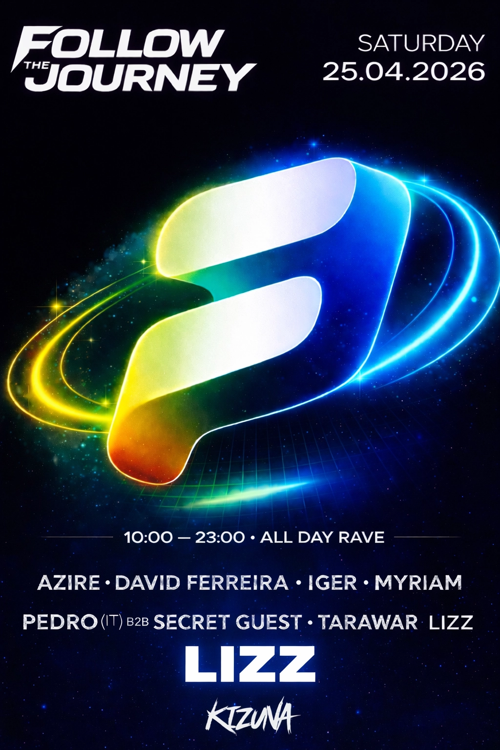 FOLLOW THE JOURNEY PRESENTS: Lizz -- 12HOUR DAYTIME SPECIAL