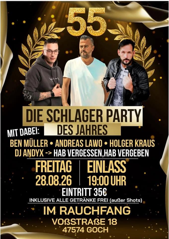 Geburtstags Schlager Party