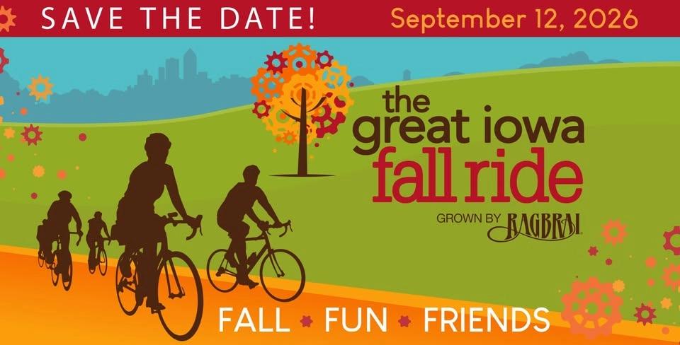 The Great Iowa Fall Ride 2026