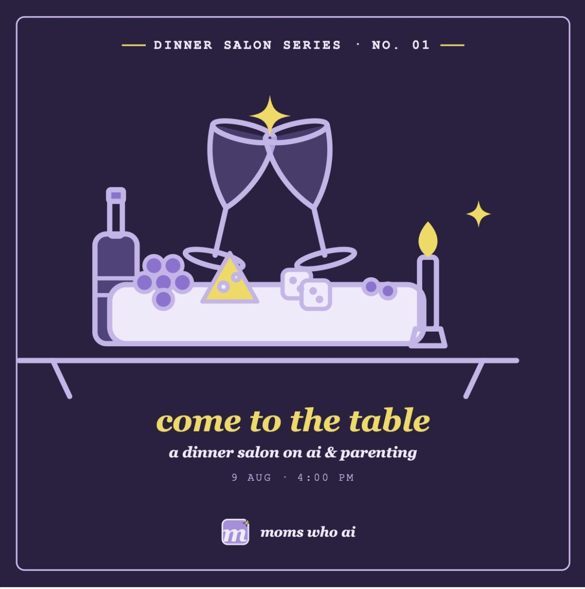 Dinner Salon: AI as a Companion in Parenting