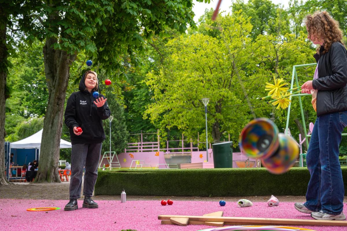 Prova på cirkus med Malmö kulturskola