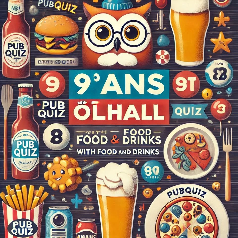 Pubquiz på 9:ans Ölhall