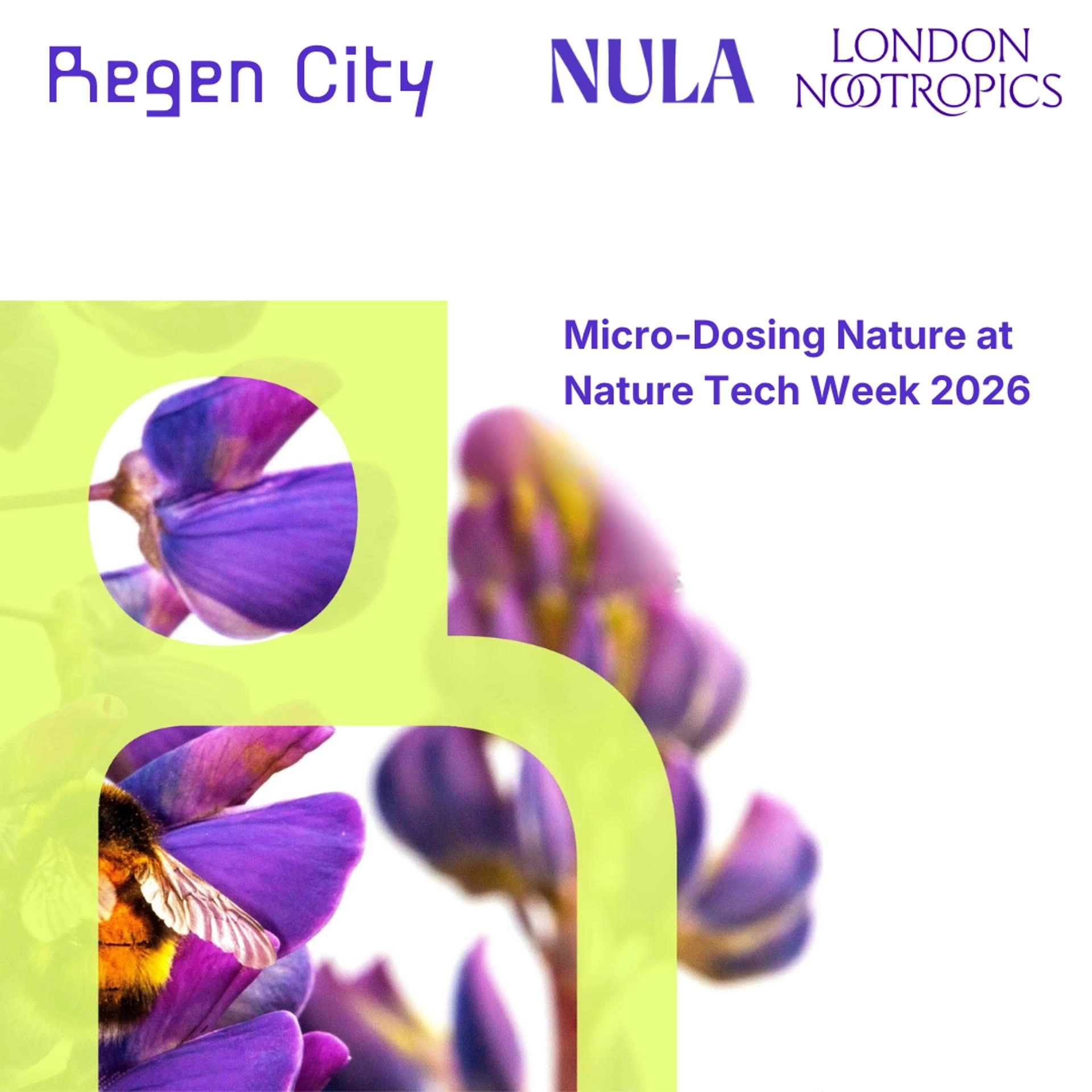 Micro-Dosing Nature at Nature Tech Week 2026
