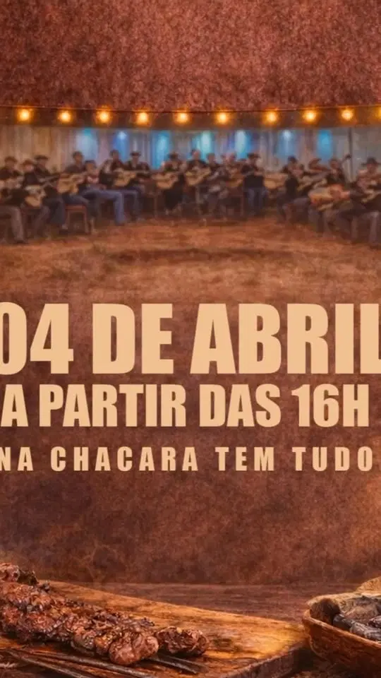 CHURRASCO CERVEJA E VIOLA