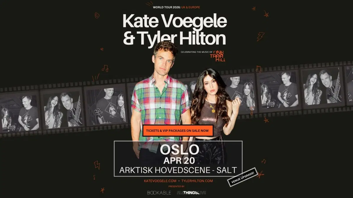 Tyler Hilton & Kate Voegele Live in Oslo *Utsolgt!*