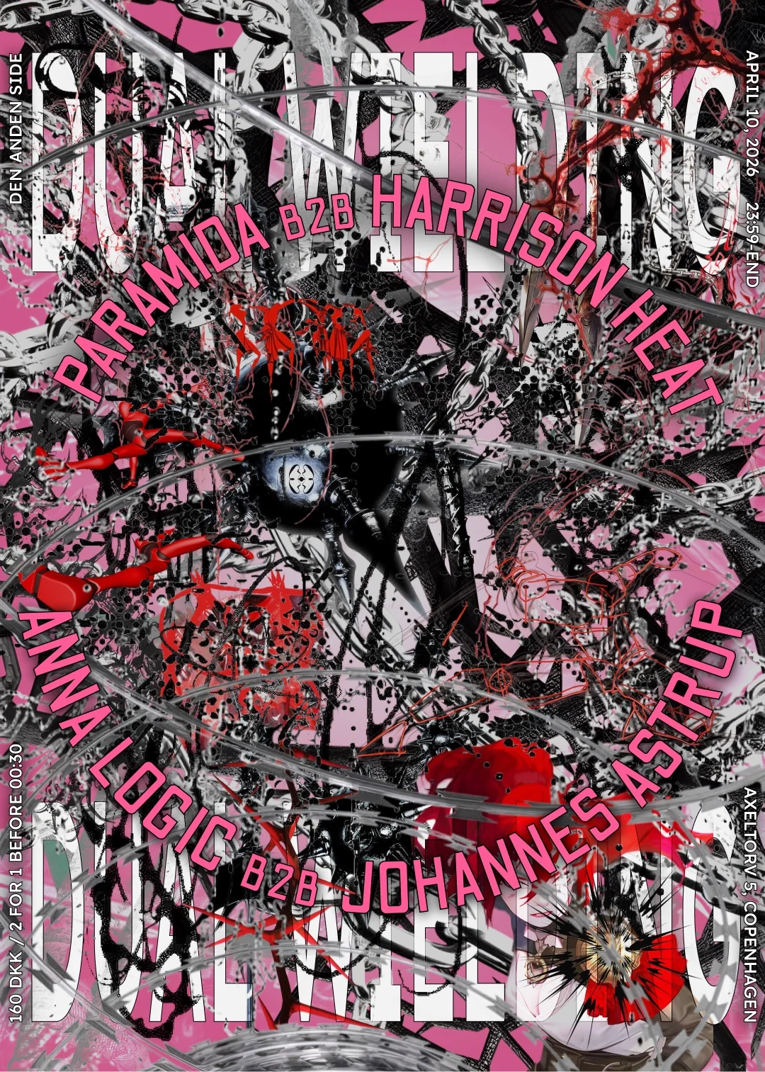 Dual Wielding with PARAMIDA b2b Harrison Heat & Anna Logic b2b Johannes Astrup