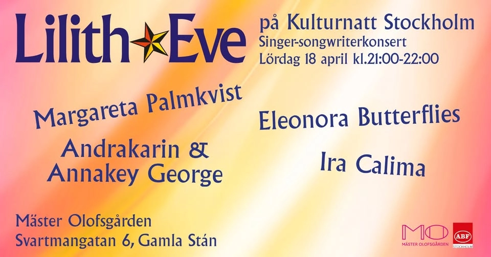 Lilith Eve på Kulturnatt Stockholm