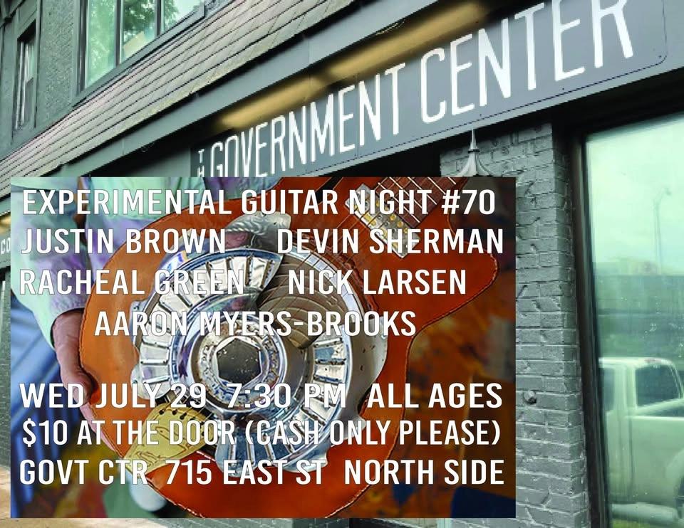Experimental Guitar Night 70 at Government Center