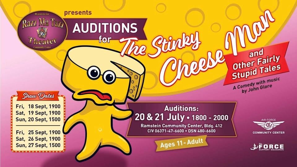 π§ Stinky Cheese Man Auditions