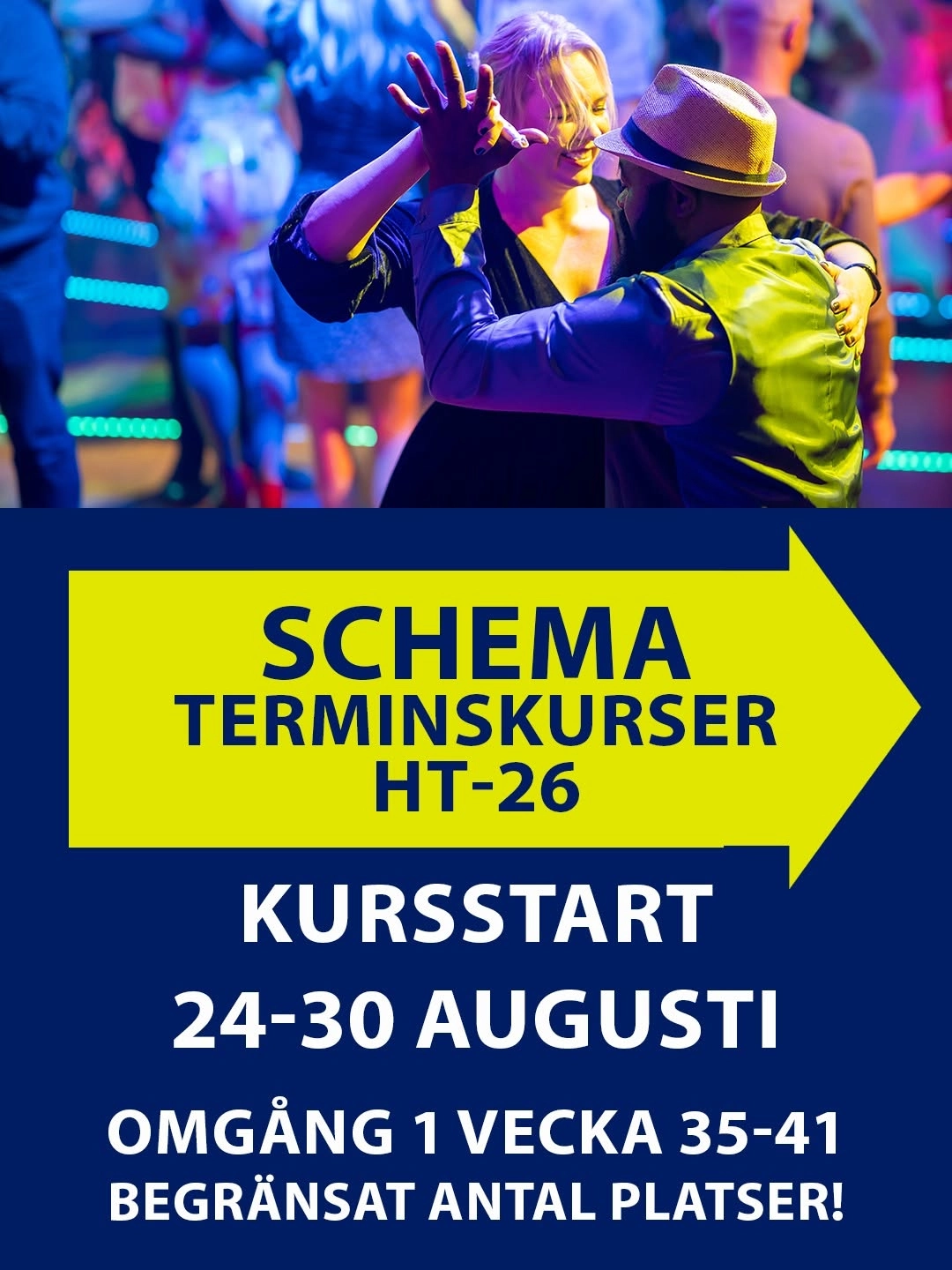 Terminskurser HT-26 – Kursstart (Omgång 1)