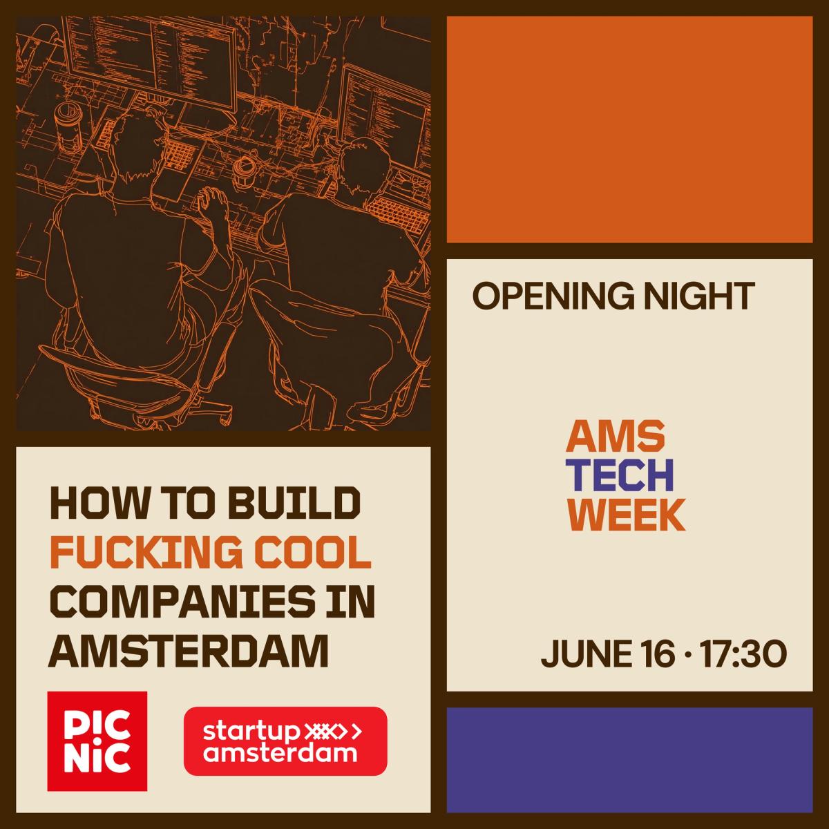 ATW Opening Night: How to Build Fucking Cool Companies In Amsterdam
