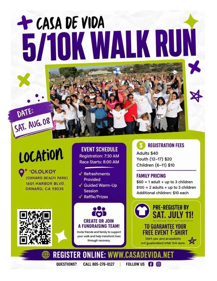5/10K Walk/Run For Recovery