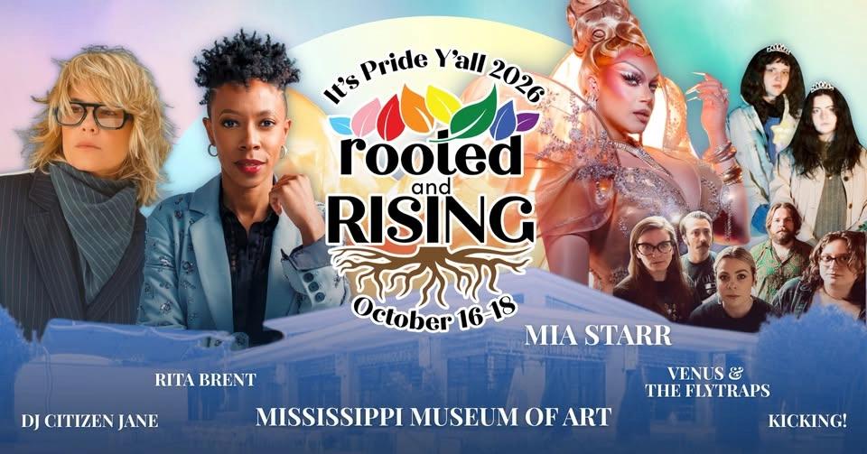 It's Pride Y'all 2026 Festival: Rooted & Rising!