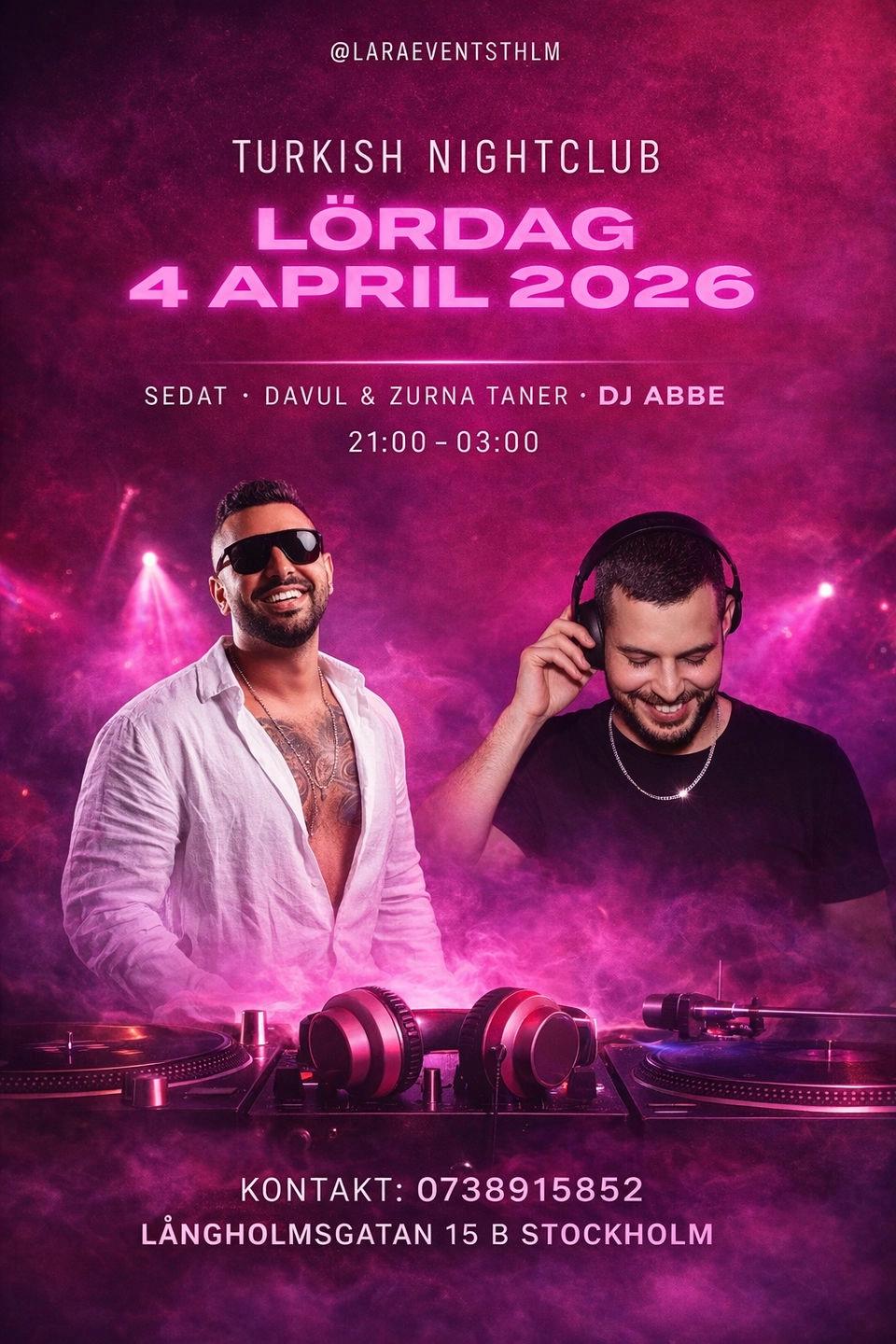 TURKISH NIGHTCLUB/DJ SEDAT & ABBE