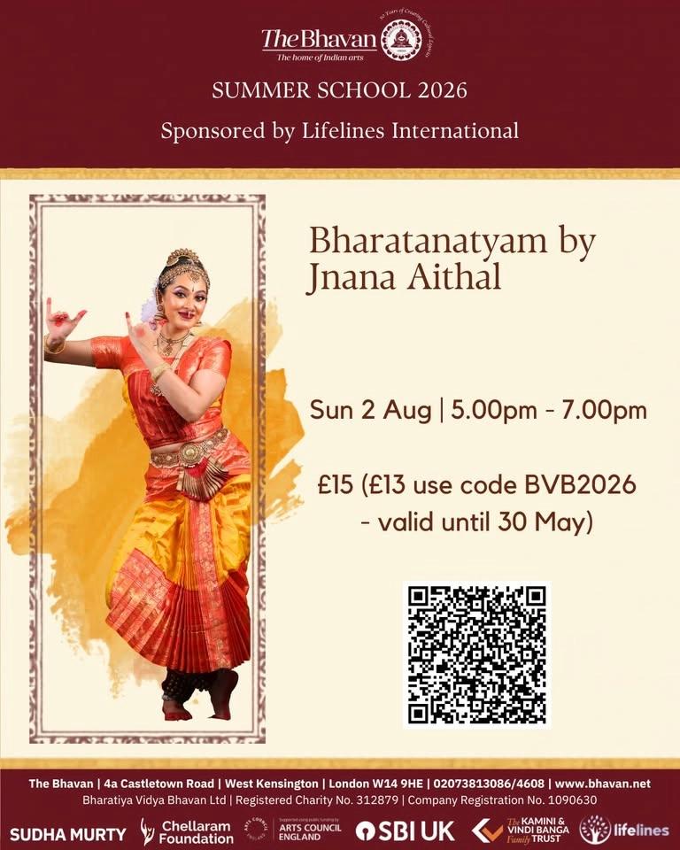 Summer School 2026: Bharatanatyam Recital by Jnana Aithal