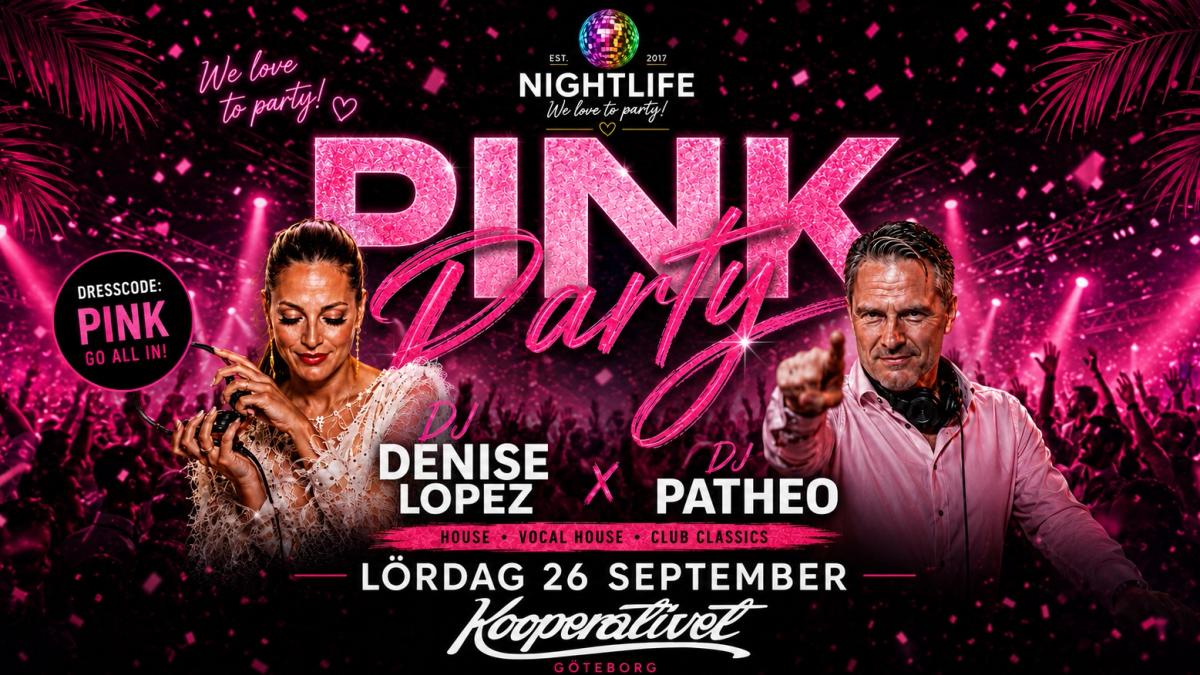 Nightlife 40+ party på Kooperativet