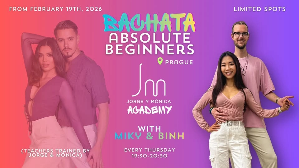 Bachata Absolute Beginners Course | PRAGUE