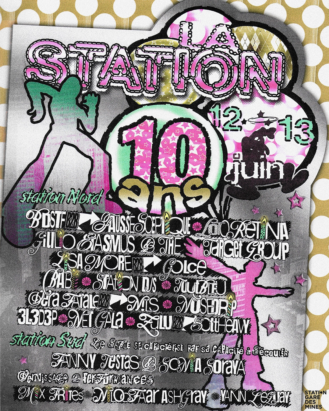 La Station a 10 ans J2 — Tout Bleu • Loto Retina • Giulio Erasmus & The Target Group