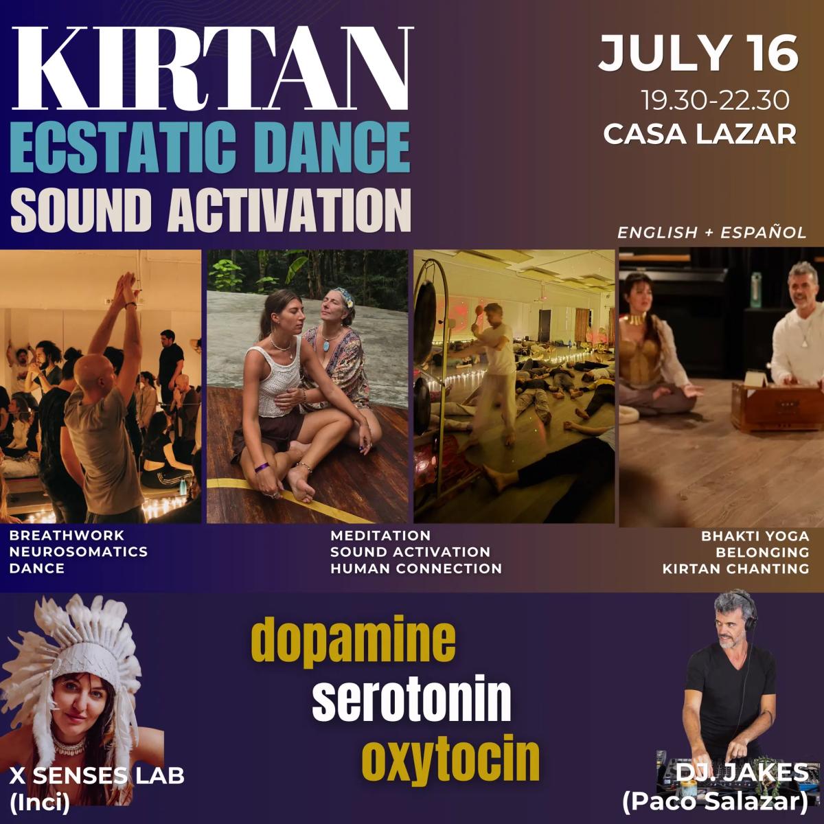Kirtan + Sound Activation + Ecstatic Dance