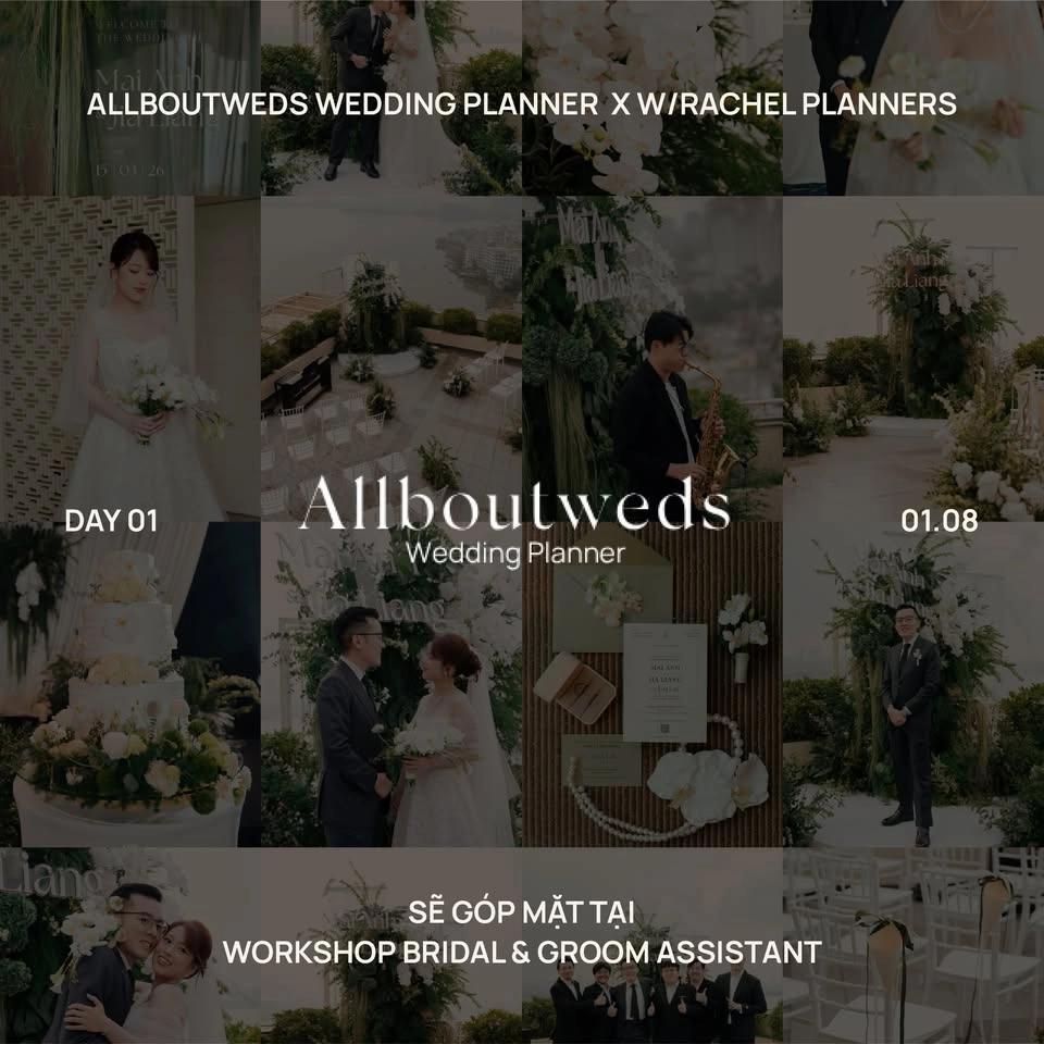 Allboutweds Wedding Planner x Workshop Bridal & Groom Assistant 2026