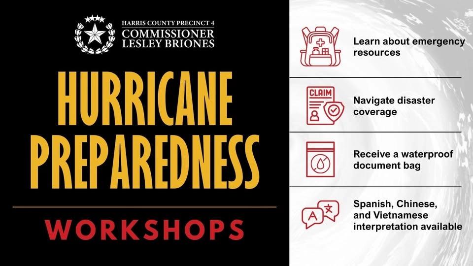 Hurricane Preparedness Workshop - Meyerland