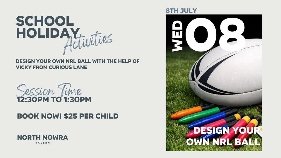 Design Your Own NRL Ball