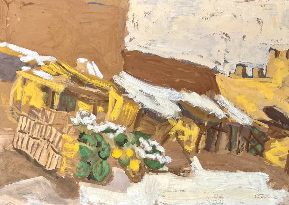 Exposition de printemps : Claude et Noël Franc, un ruban de soleil