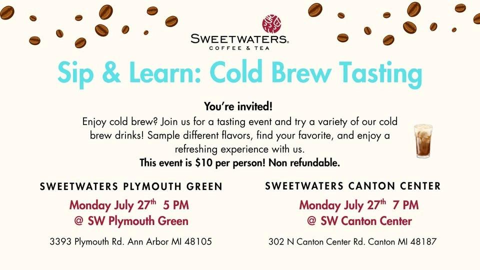 Sip & Learn: Cold Brew Tasting