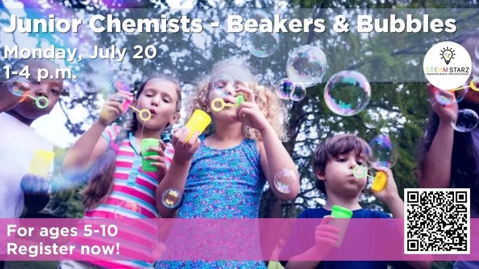 STEAM STARZ: Junior Chemists (Beakers & Bubbles)