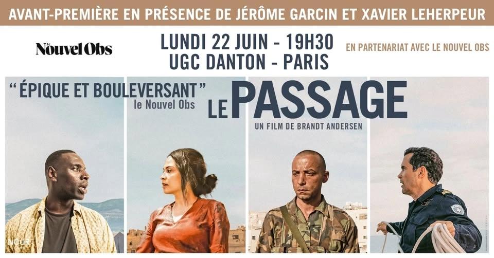 Jérôme Garcin présente Le Passage à l'UGC Danton