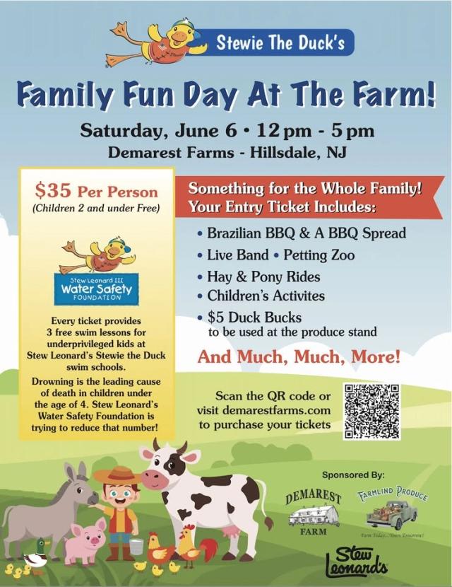 Stewie the Duck’s Family Fun Day at the Farm
