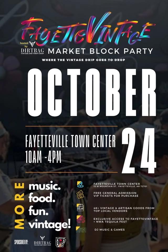 FayetteVINTAGE Fall Block Party Market