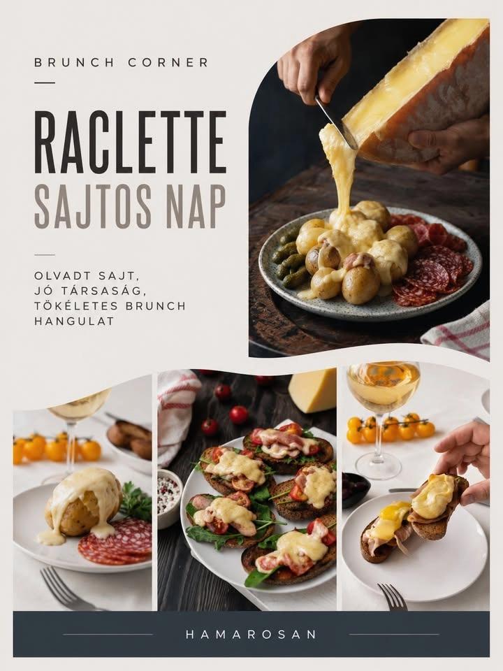 Raclette sajtos nap