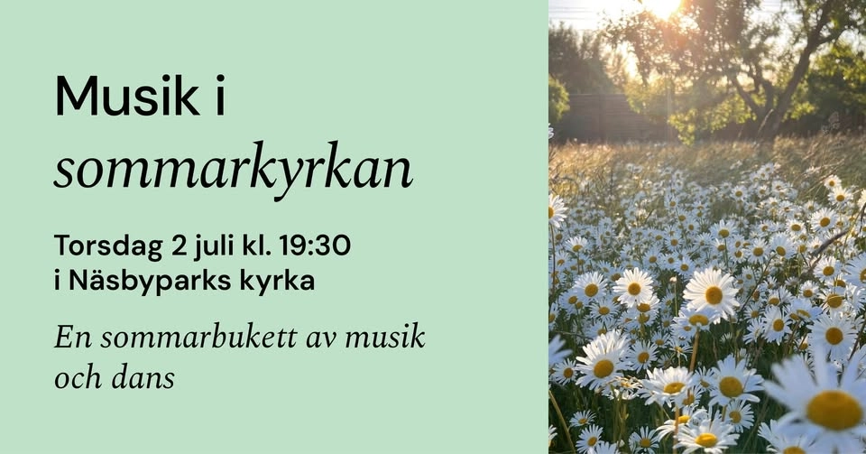 Musik i sommarkyrkan