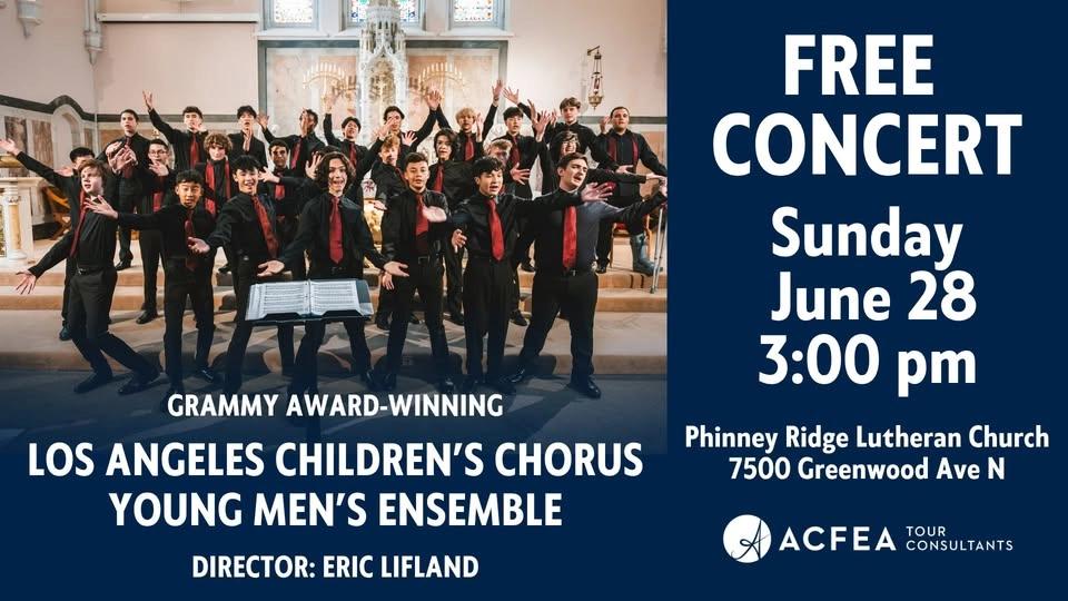 Los Angeles Children's Chorus in concert