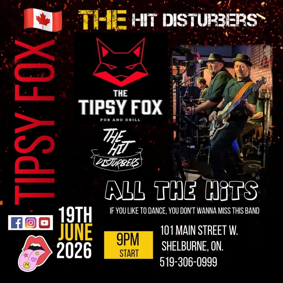 The Hit Disturbers at The Tipsy Fox Shelburne