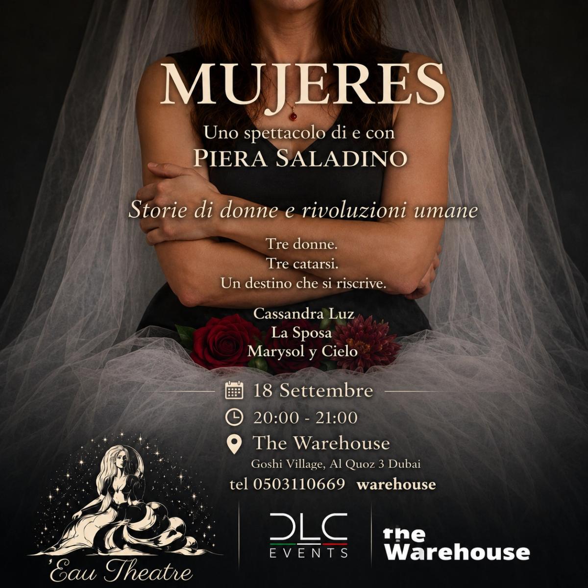 Mujeres- un spettacolo di e con Piera Saladino IN ITALIANO