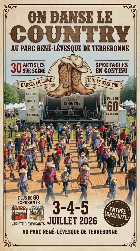 Festival " On danse le Country " Été 2026