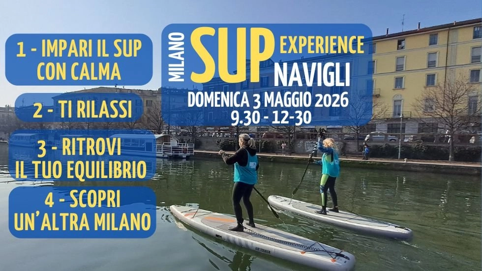 SUP Experience sui Navigli di Milano